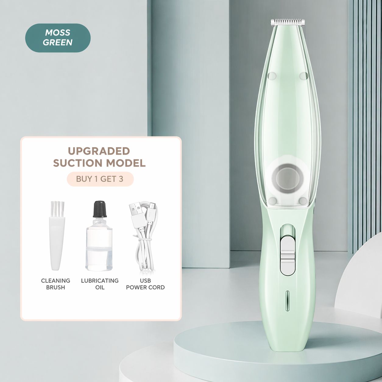 Groom Your Pet Without the Mess – 2-in-1 Vacuum Clipper for Dogs & Cats