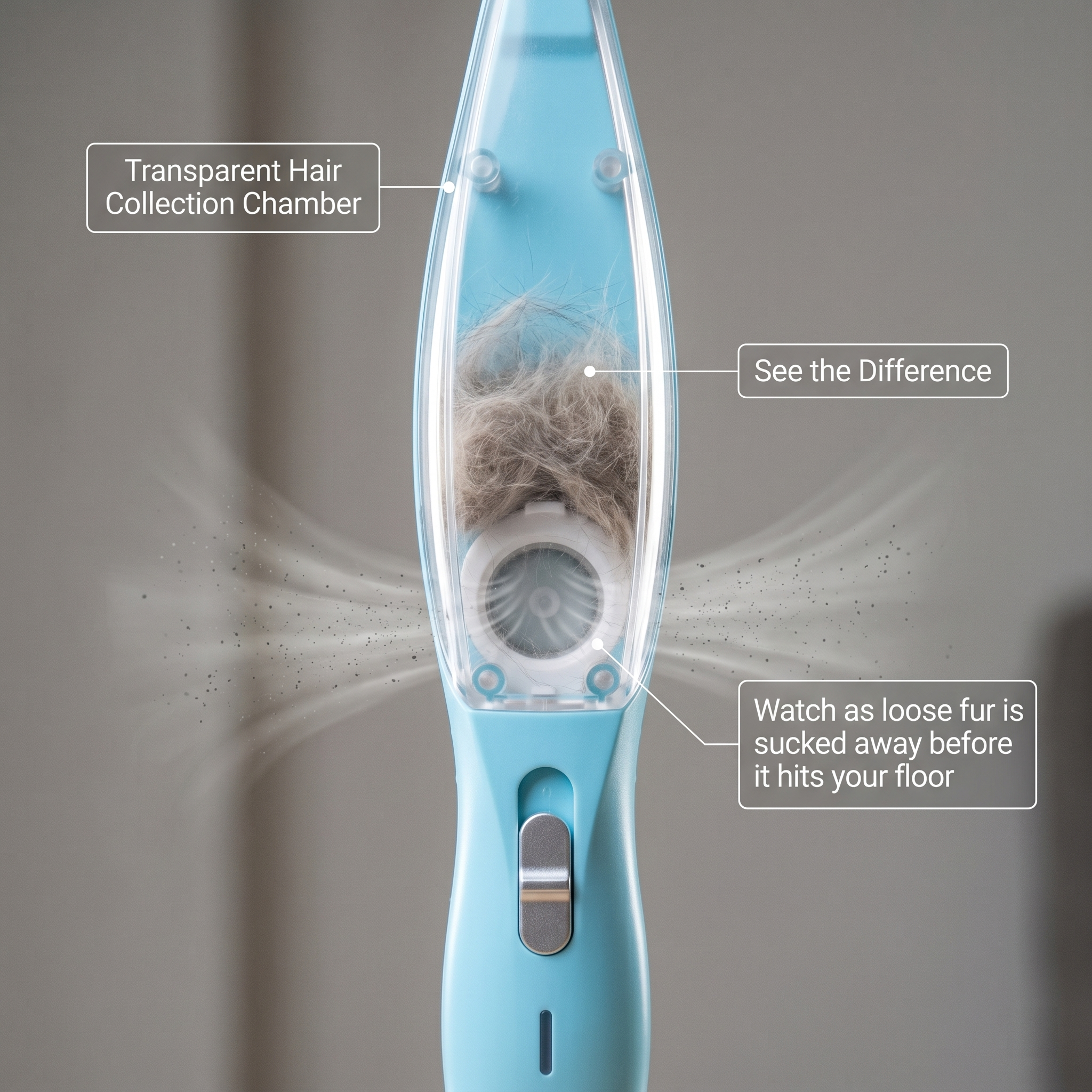Groom Your Pet Without the Mess – 2-in-1 Vacuum Clipper for Dogs & Cats